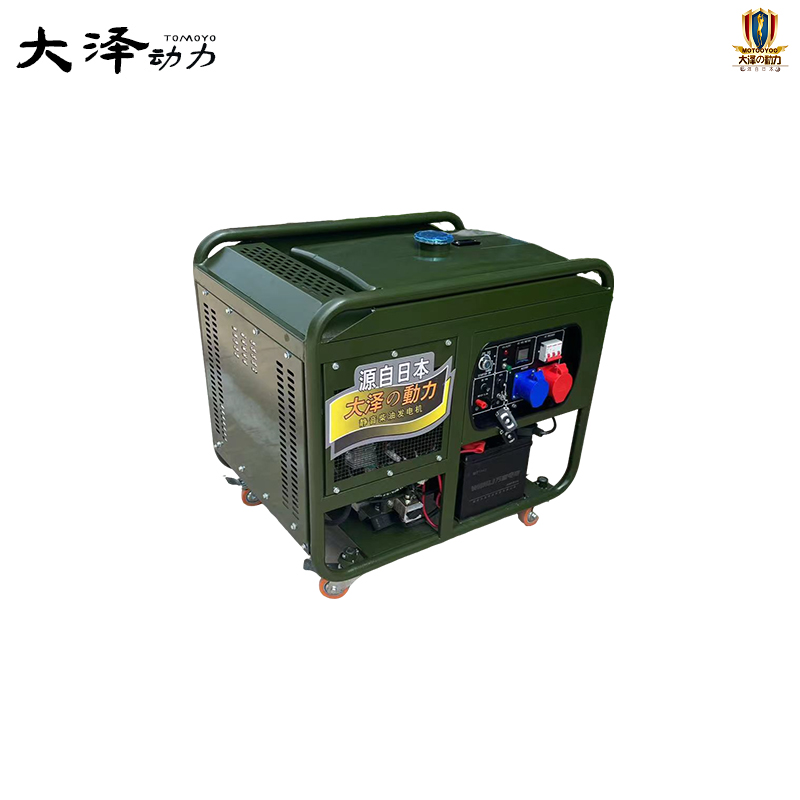 大泽动力 平原正常型号10-20KW开架柴油发电机