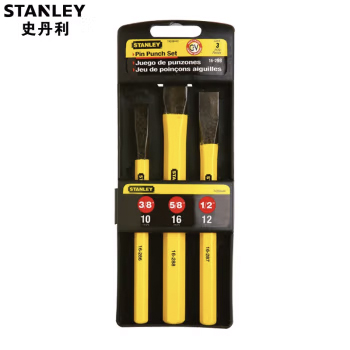 STANLEY史丹利 石工凿套装