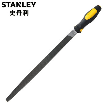 STANLEY史丹利 金属打磨三角锉粗齿