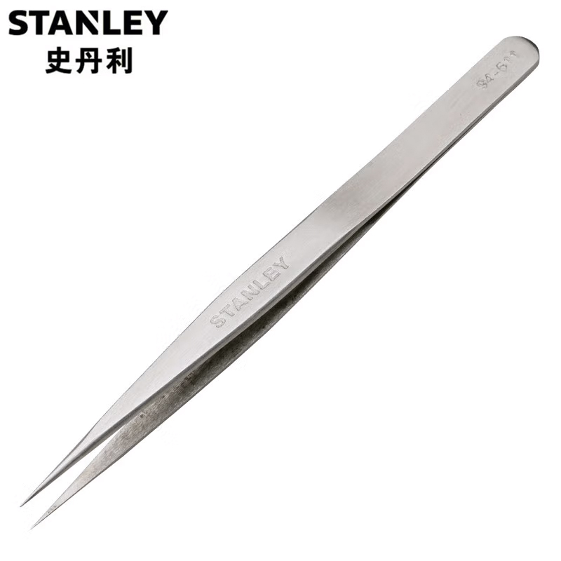 STANLEY史丹利 不锈钢精密镊子