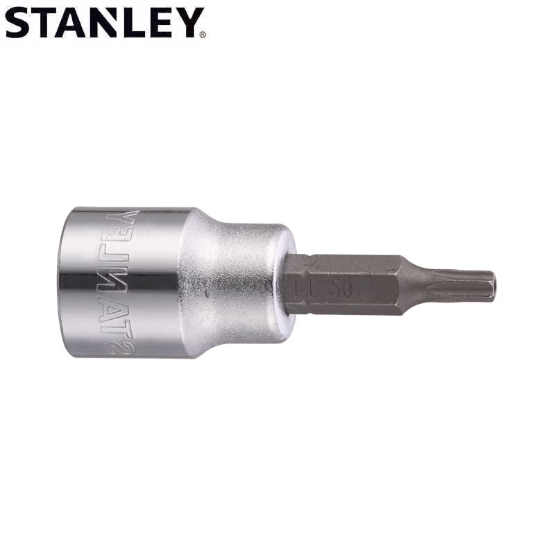 STANLEY史丹利 10MM系列花形中孔旋具套筒