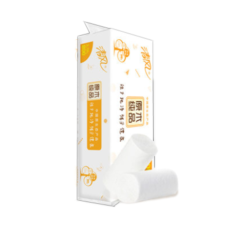 清风 原木经典3层75克10卷